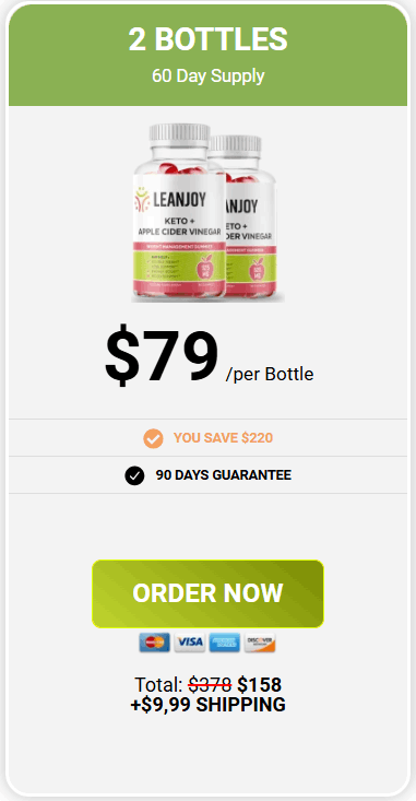 Buy LEANJOY Gummies 2 Bottle